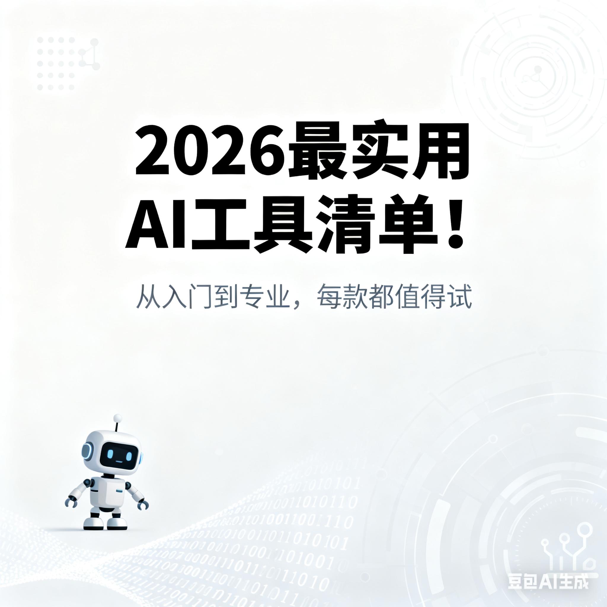 AI工具清单_ai工具_覆盖全场景AI工具